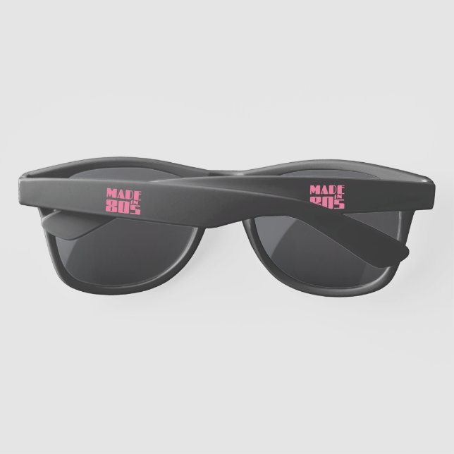 Lunettes De Soleil Fabriqué dans les années 80 (Dos)