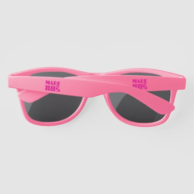 Lunettes De Soleil Fait dans les années 80 (Dos)