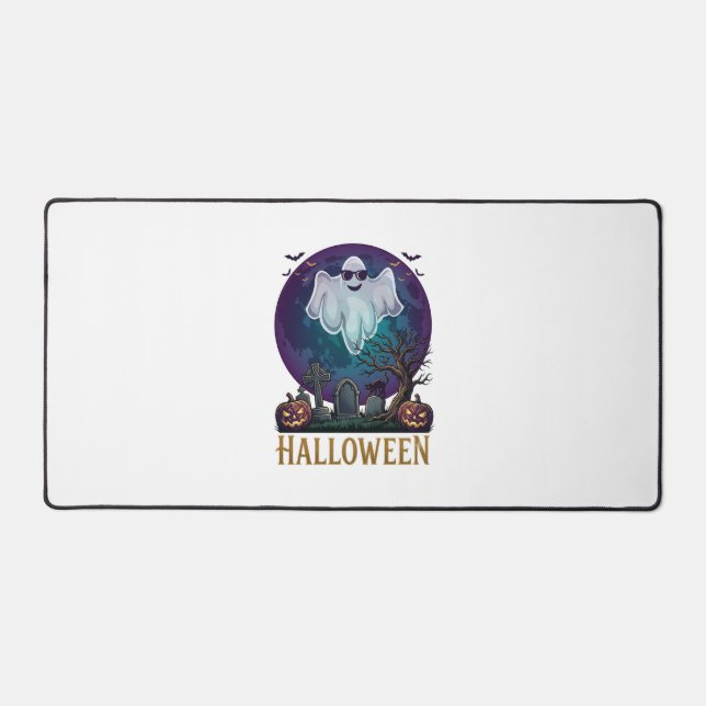 Lunettes de soleil fantôme Halloween Violet Lune C (Recto)