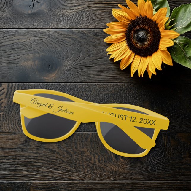 Lunettes De Soleil Faveur de mariage personnalisée (Créateur téléchargé)