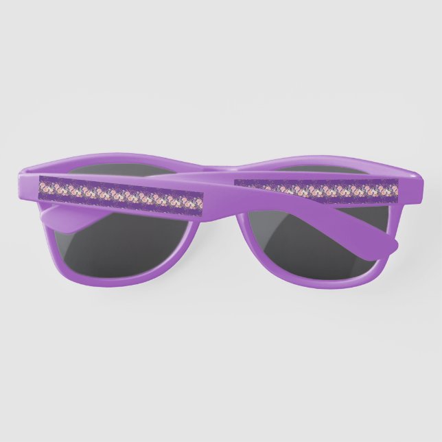 Lunettes De Soleil fleur printanière (Dos)