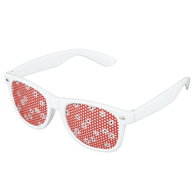 Lunettes de soleil Flower Power Party ! (Angulaire)