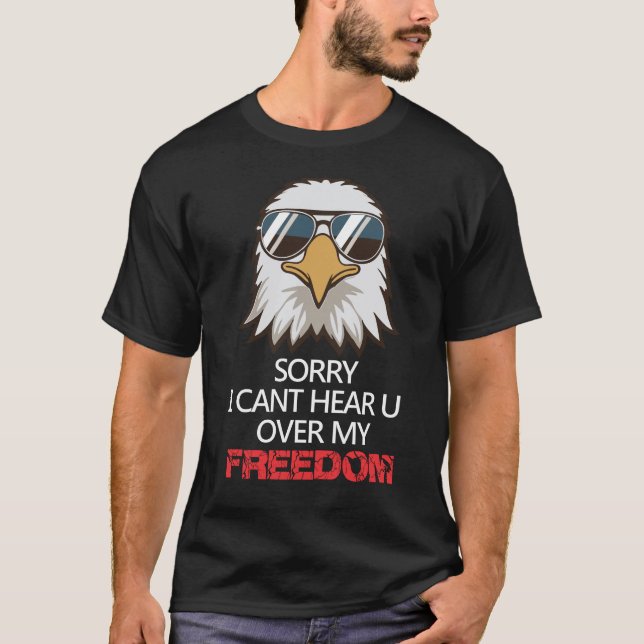 Lunettes de soleil Funny Eagle T-Shirt Liberté (Devant)