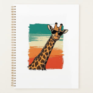 Lunettes de soleil girafe Cool T-shirt vintage cou