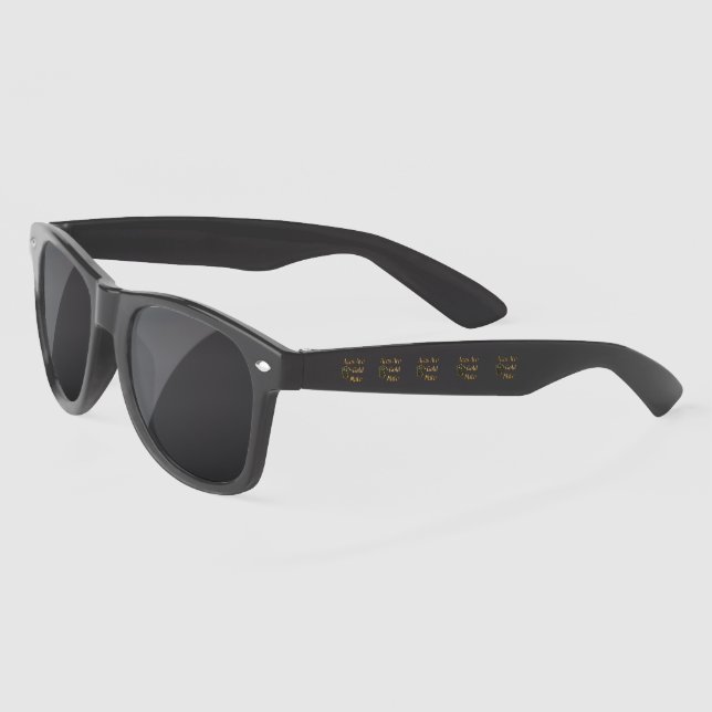 Lunettes De Soleil Golden Aces Sont Gold Mate Poker Design, (Gauche)