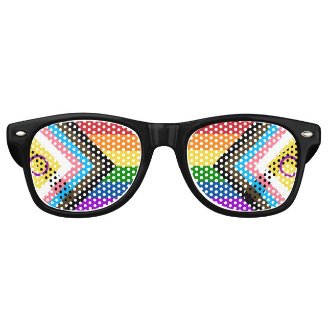Lunettes de soleil intersex Inclusive Fierté (Devant)