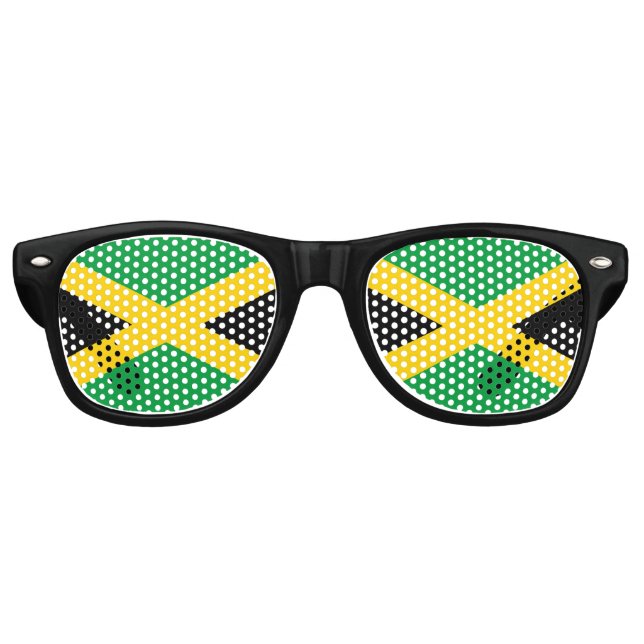 Lunettes de soleil Jamaïcaines, Lunettes de fête,  (Devant)