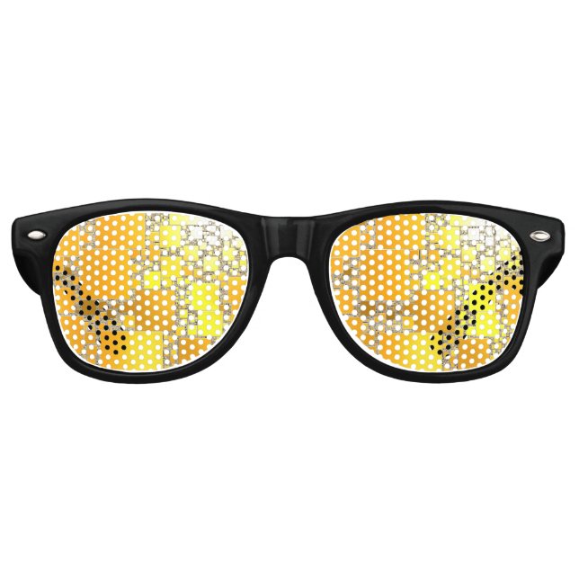 Lunettes de soleil Jaune et Orange (Devant)