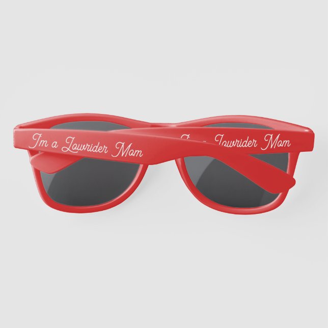 Lunettes De Soleil Je suis une mère Lowrider (Dos)