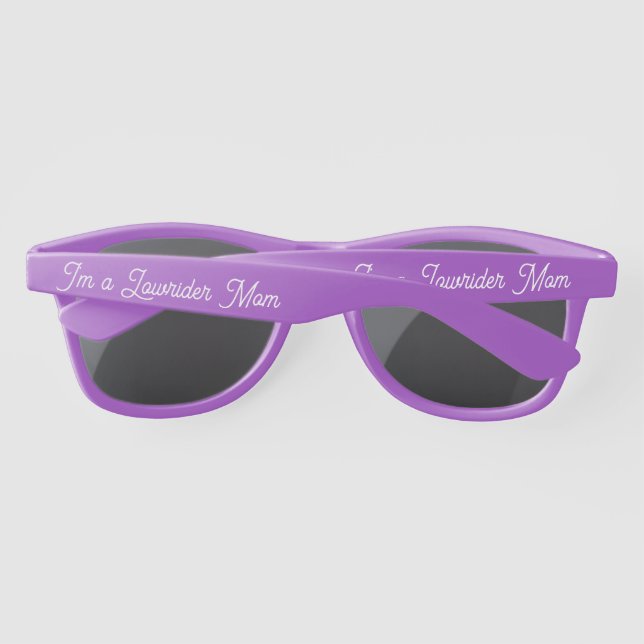 Lunettes De Soleil Je suis une mère Lowrider (Dos)