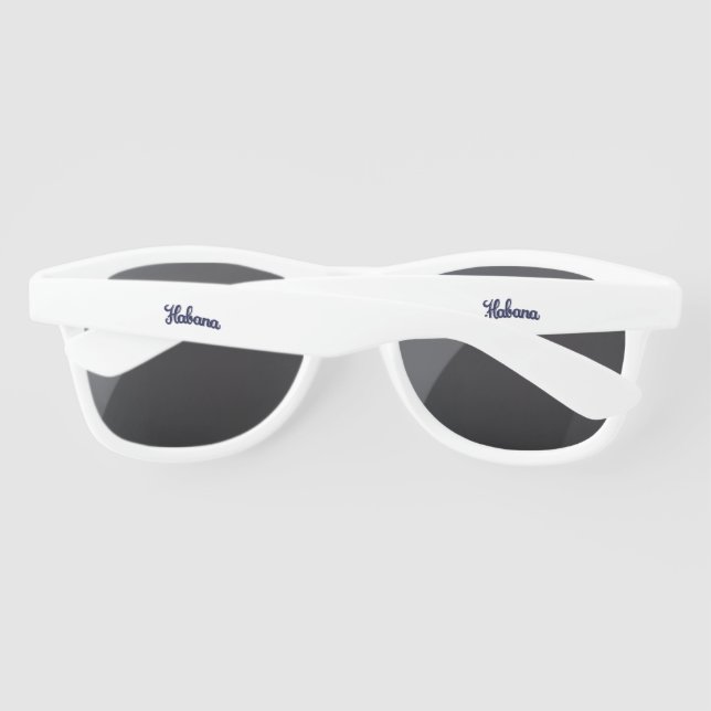 Lunettes De Soleil je vois la lumière (Dos)