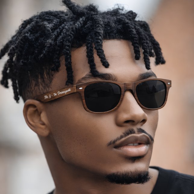 Lunettes De Soleil  M. [Initiale] | Bois Personnalisé 2026 (He doesn’t need to prove anything.
His presence speaks first.
For the man defined)