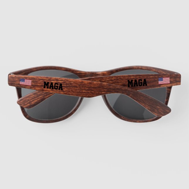 Lunettes de soleil MAGA American Flag (Dos)