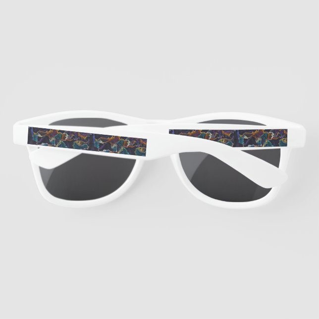 Lunettes De Soleil Marche à huile (Dos)