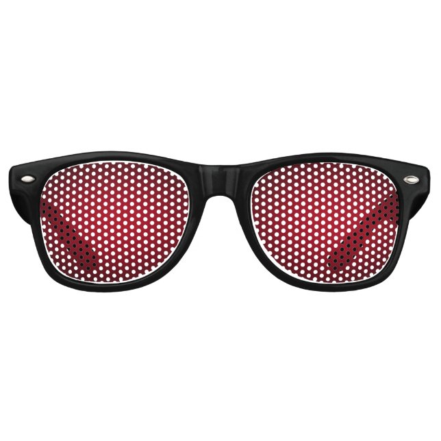 Lunettes de soleil Maron et Black Party (Devant)