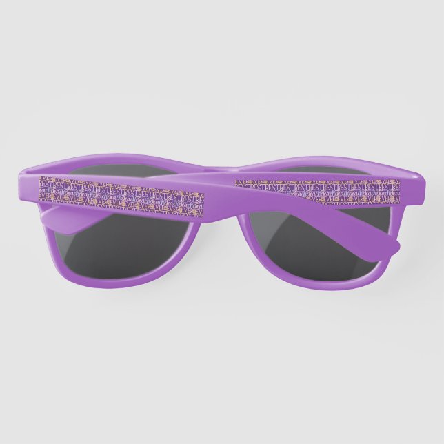 Lunettes De Soleil Meilleur enseignant jamais (Dos)