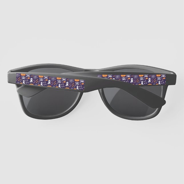 Lunettes De Soleil Motif amusant d'Halloween (Dos)