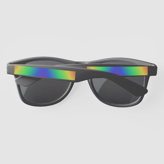 Lunettes de soleil Motif Rainbow (Dos)