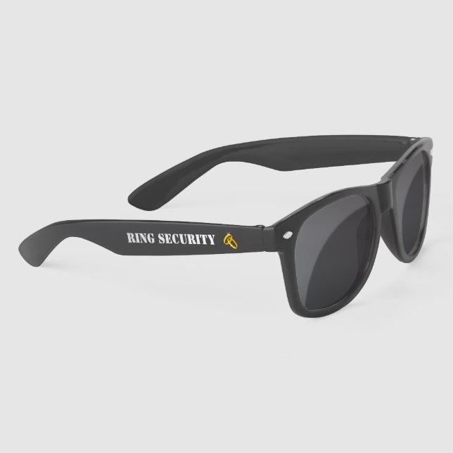 Lunettes de soleil noires Ring Security pour le po (Droite)