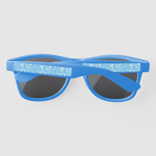 Lunettes De Soleil Océan bleu (Dos)