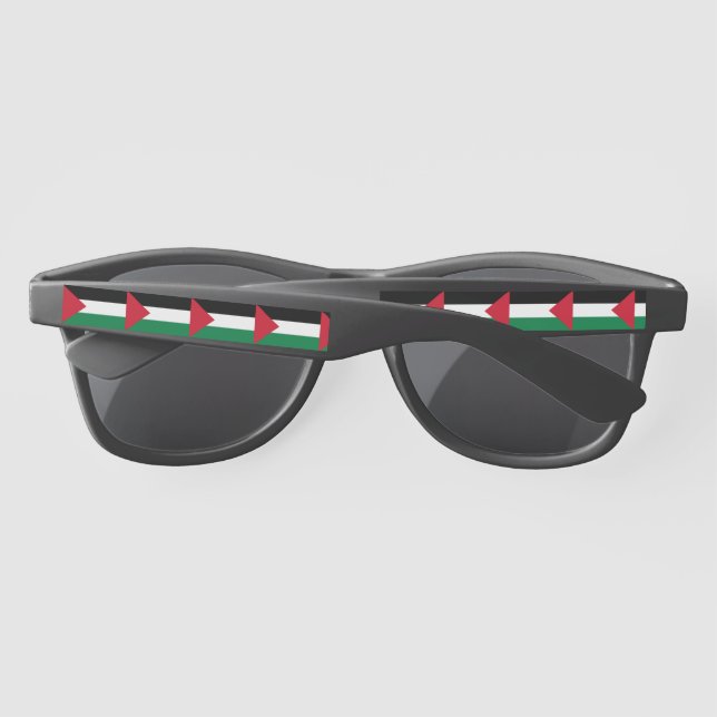 Lunettes De Soleil officiellement le drapeau de l'État de Palestine (Dos)