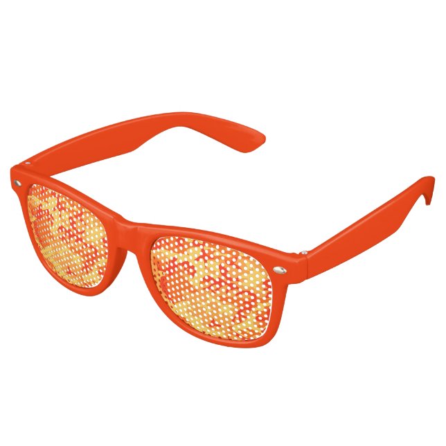 Lunettes de soleil Orange Camo/ Nuances (Angulaire)