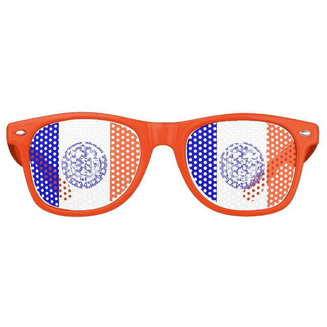 Lunettes de soleil Party Shades avec drapeau de Ne (Devant)