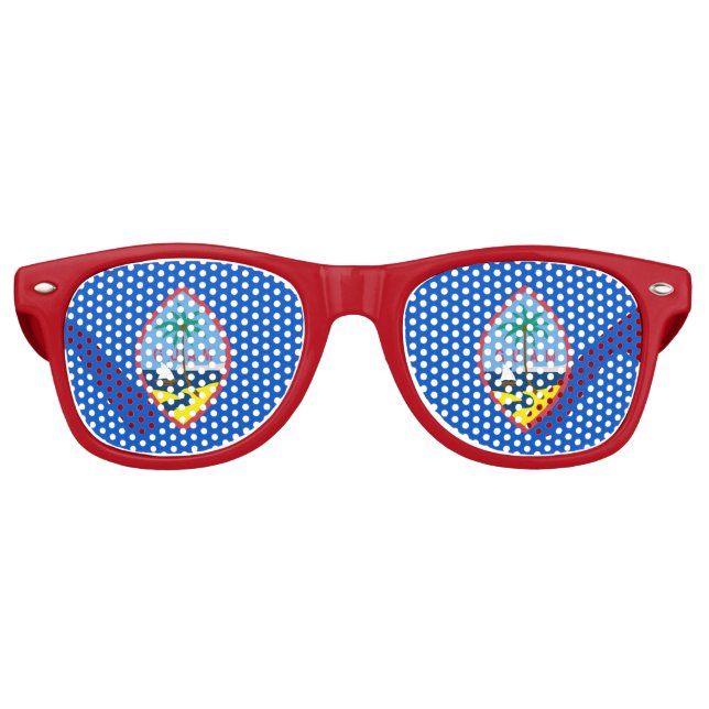 Lunettes de soleil Party Shades avec le drapeau de (Devant)