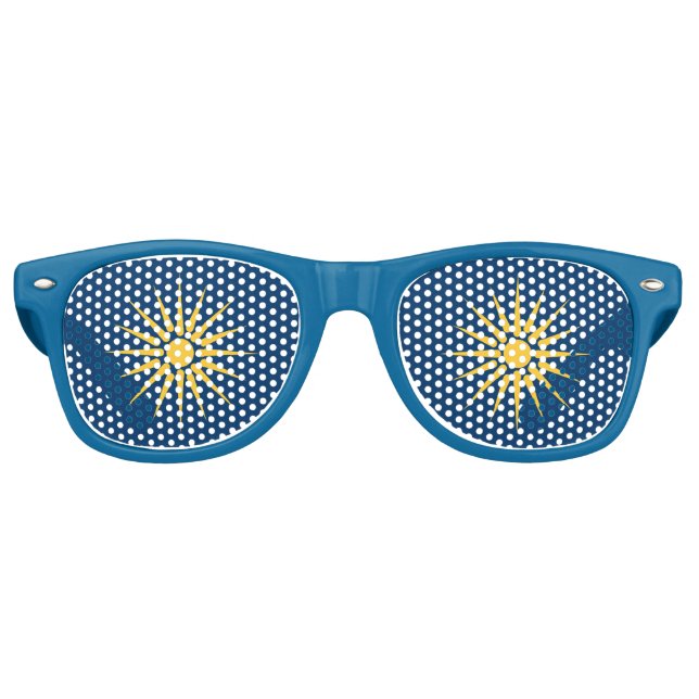 Lunettes de soleil Party Shades avec le drapeau de (Devant)