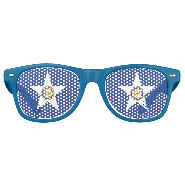 Lunettes de soleil Party Shades - drapeau de Houst (Devant)