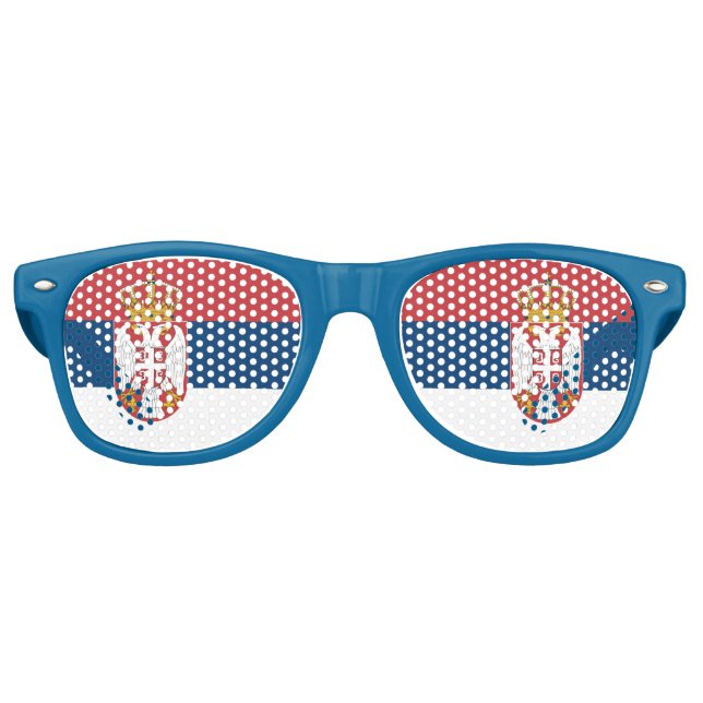 Lunettes de soleil Party Shades - drapeau de la Se (Devant)