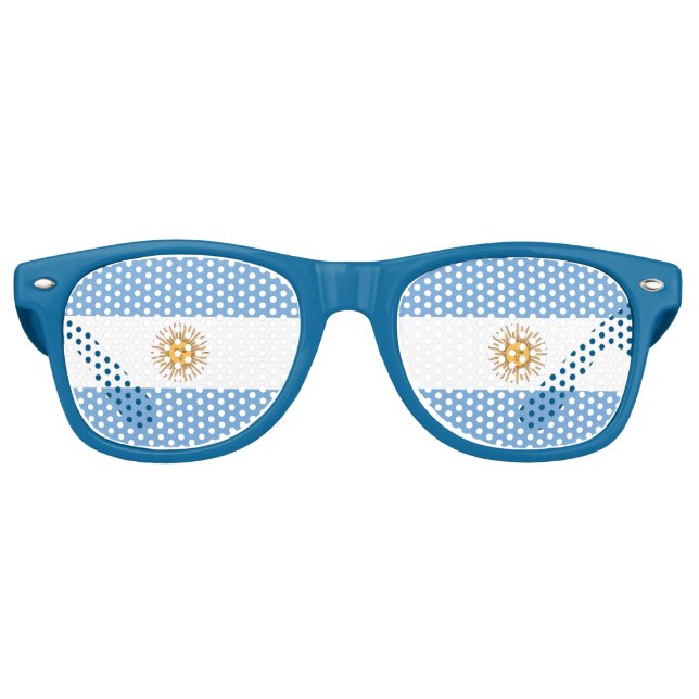 Lunettes de soleil Party Shades - drapeau de l'Arg (Devant)