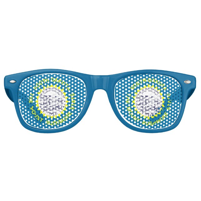 Lunettes de soleil Party Shades - Drapeau du Dakot (Devant)