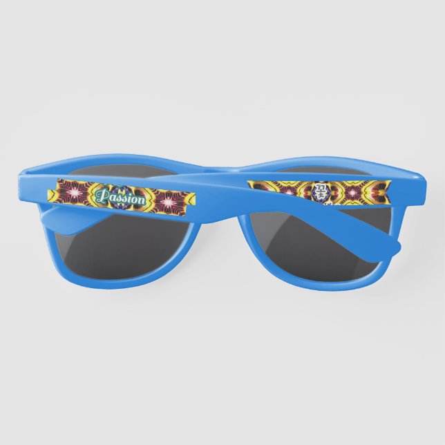 Lunettes De Soleil Passiflora Caerulea Motif (Dos)