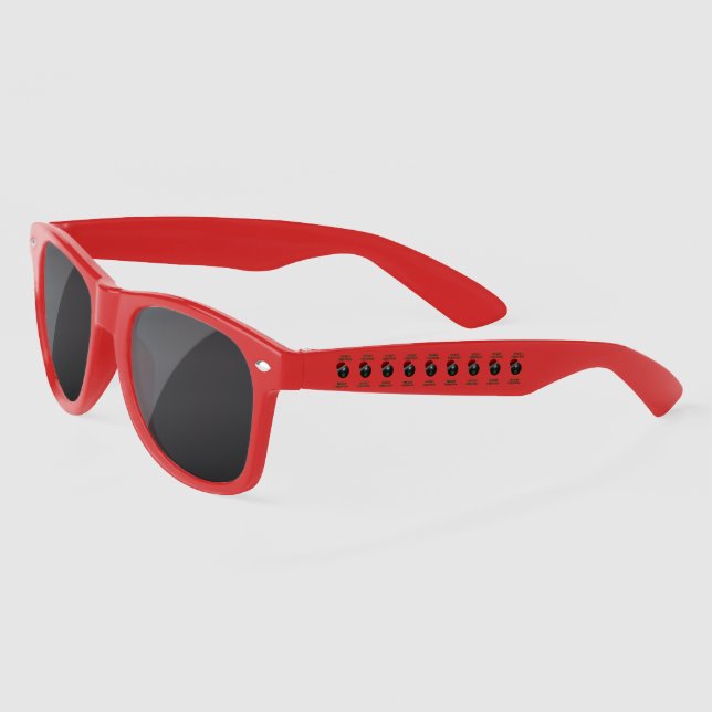 Lunettes De Soleil Père Noël Lawn Bowl, (Gauche)