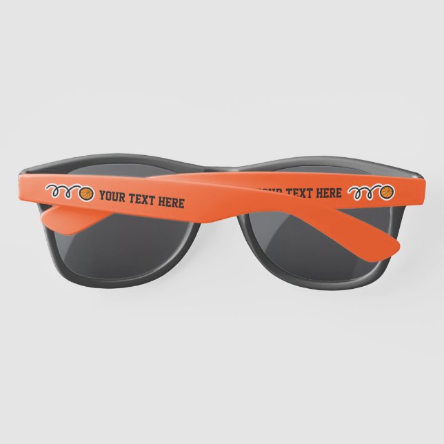 Lunettes de soleil personnalisées cadeau avec logo (Dos)