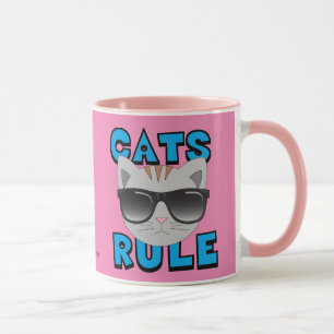 Lunettes de soleil pour chat Mug