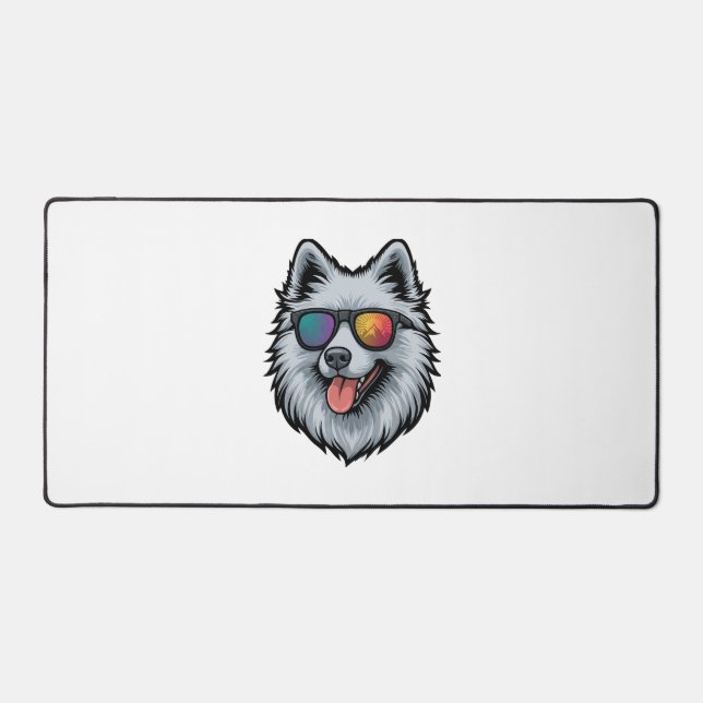 Lunettes de soleil pour chien Montagne Coucher de  (Recto)
