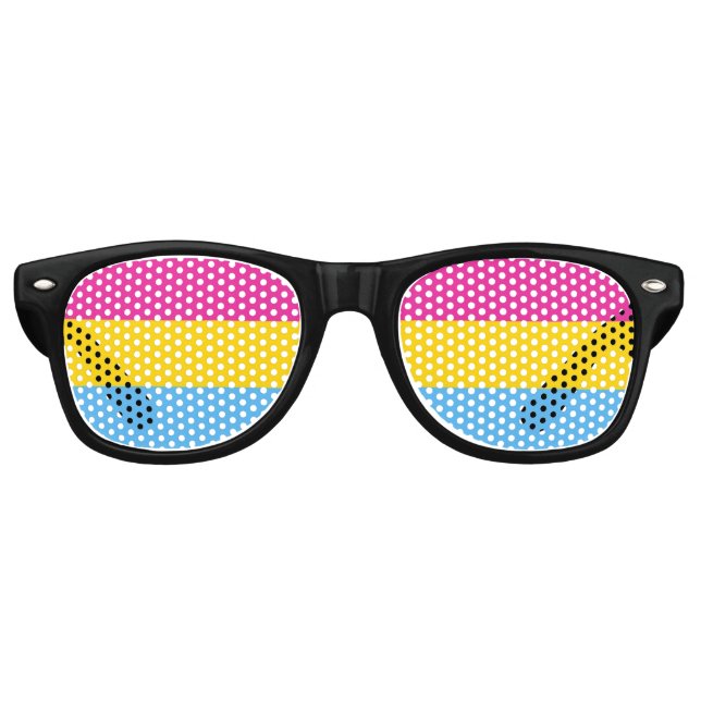 Lunettes de soleil pour drapeau de la fierté Panse (Devant)