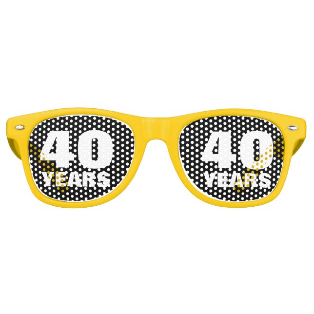 Lunettes de soleil pour une fête d'anniversaire de (Devant)