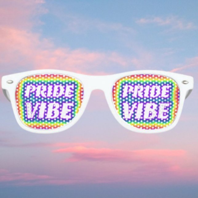 Lunettes de soleil PrideVibe Rainbow Party (Créateur téléchargé)