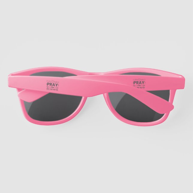 Lunettes De Soleil Priez Pour Des Vies Qui Comptent (Dos)