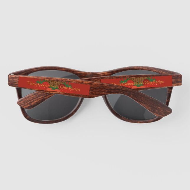 Lunettes de soleil Recette Héritage avec bande de  (Dos)