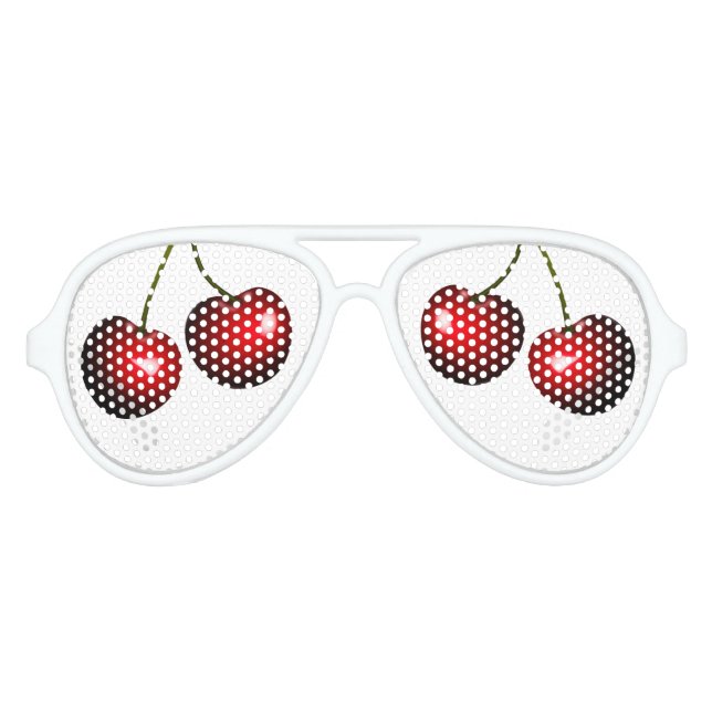 Lunettes de soleil Red Cherry Aviator Fruits (Devant)