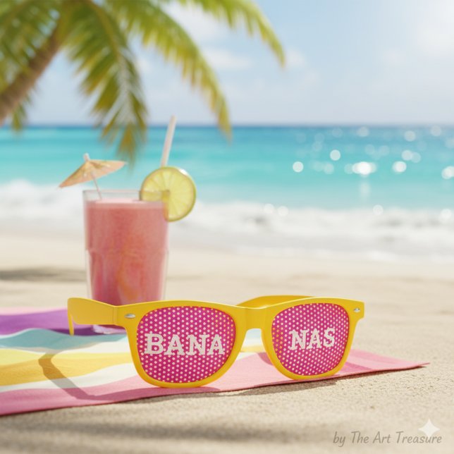 Lunettes de soleil rétro BANANAS / Lunettes de sol (Créateur téléchargé)