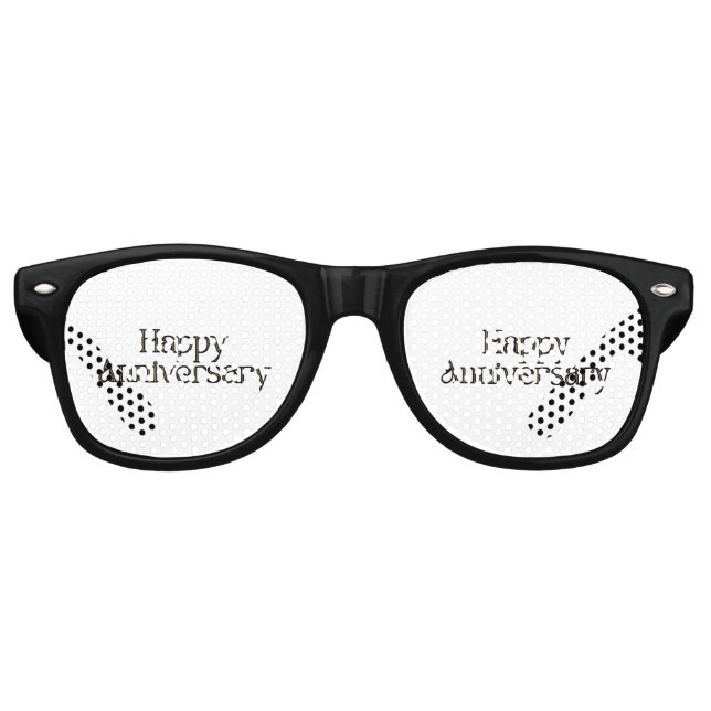 Lunettes de soleil rétro pour joyeux anniversaire  (Devant)