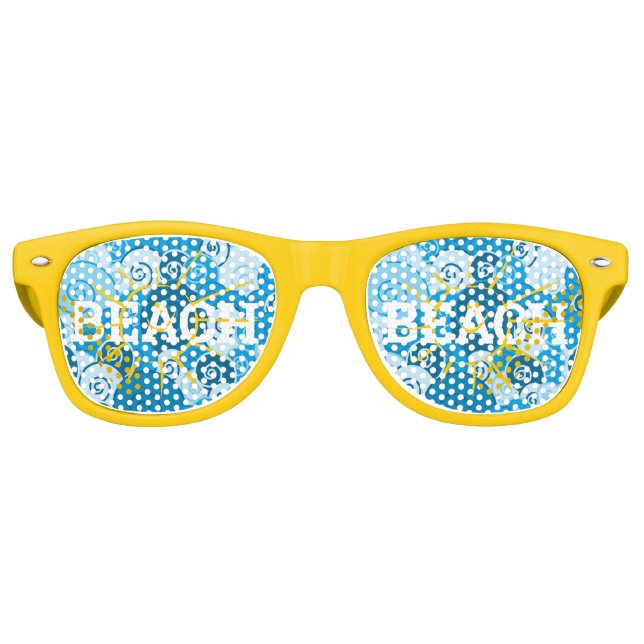 Lunettes de soleil rétro vague de plage / Lunettes (Devant)