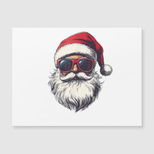 Lunettes de soleil rétro visage cool Santa Claus N