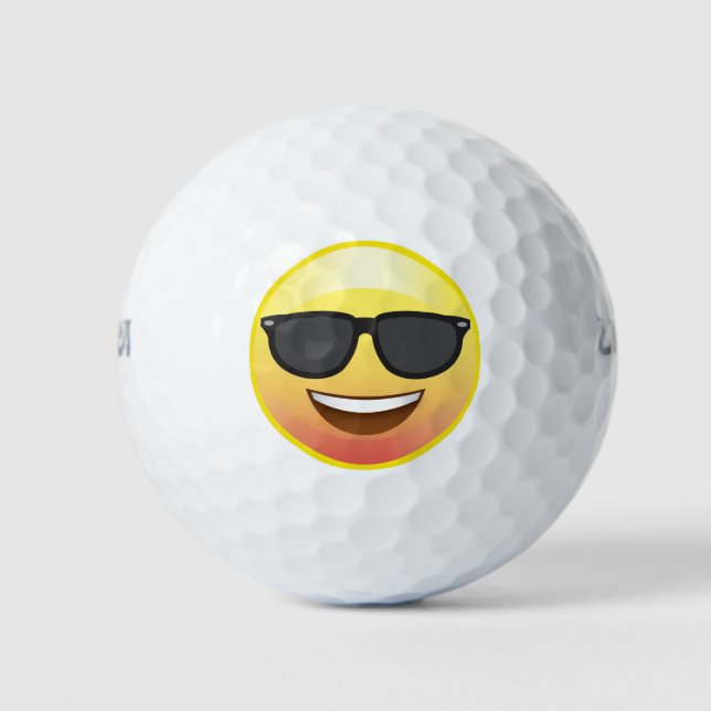 Lunettes de soleil Shades Bonne Balle de golf sour (Devant)