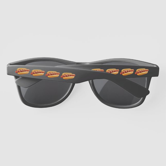 Lunettes De Soleil SlipperyJoe's Hotdog viande hachée grill (Dos)